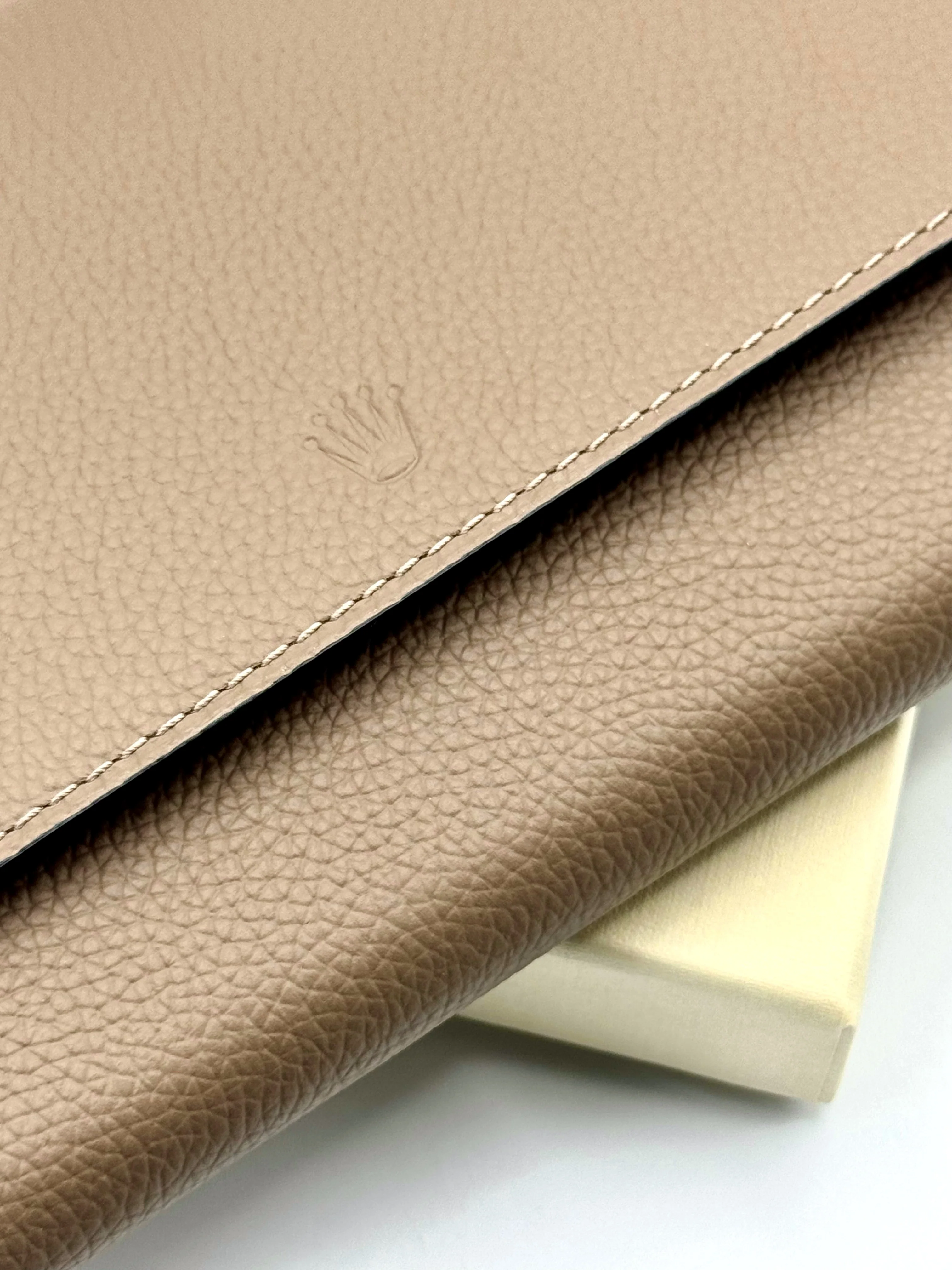 Rolex Leather Three Watch Travel Pouch - Image 3