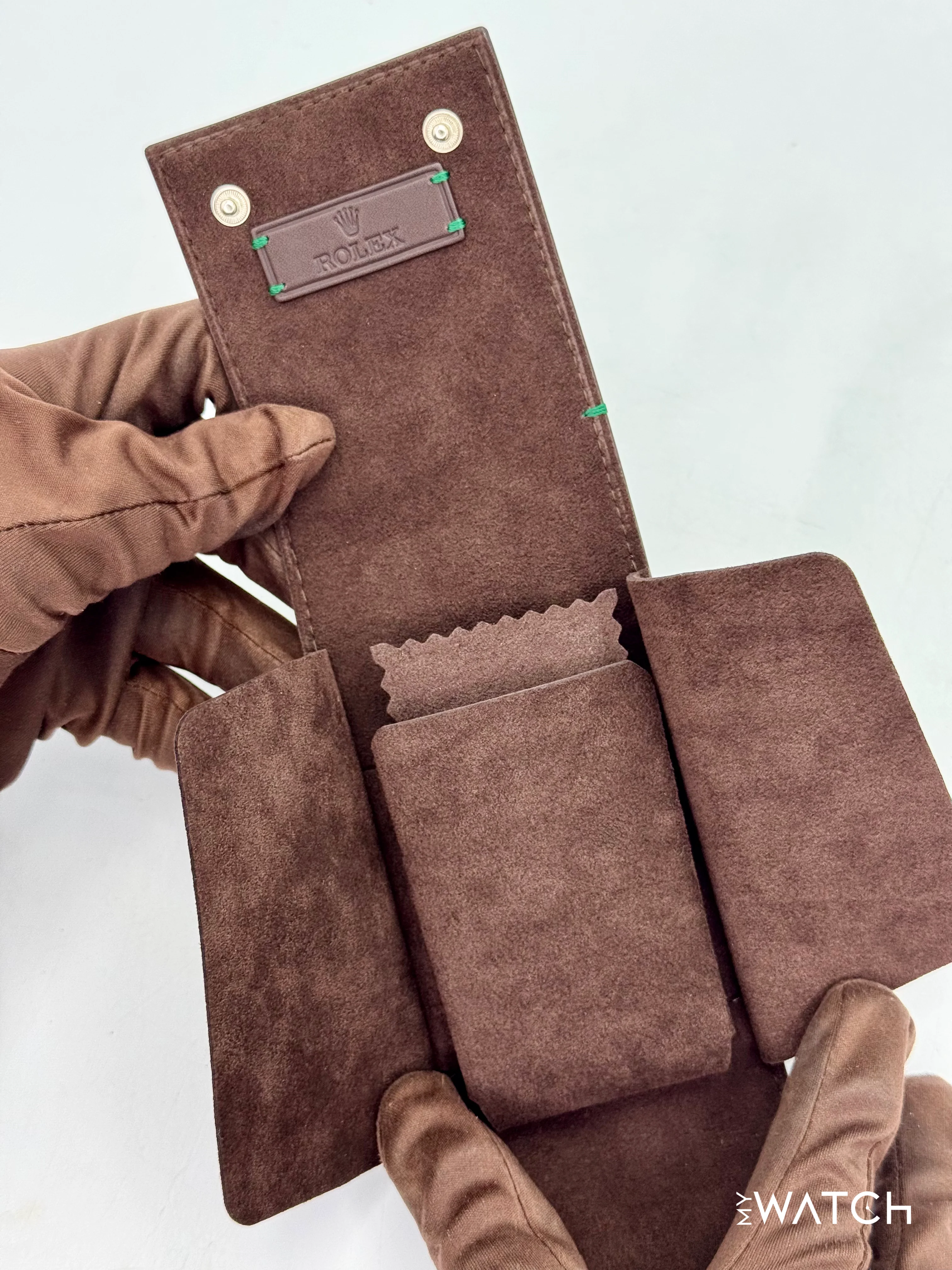 Rolex Leather Watch Travel Pouch - Image 2