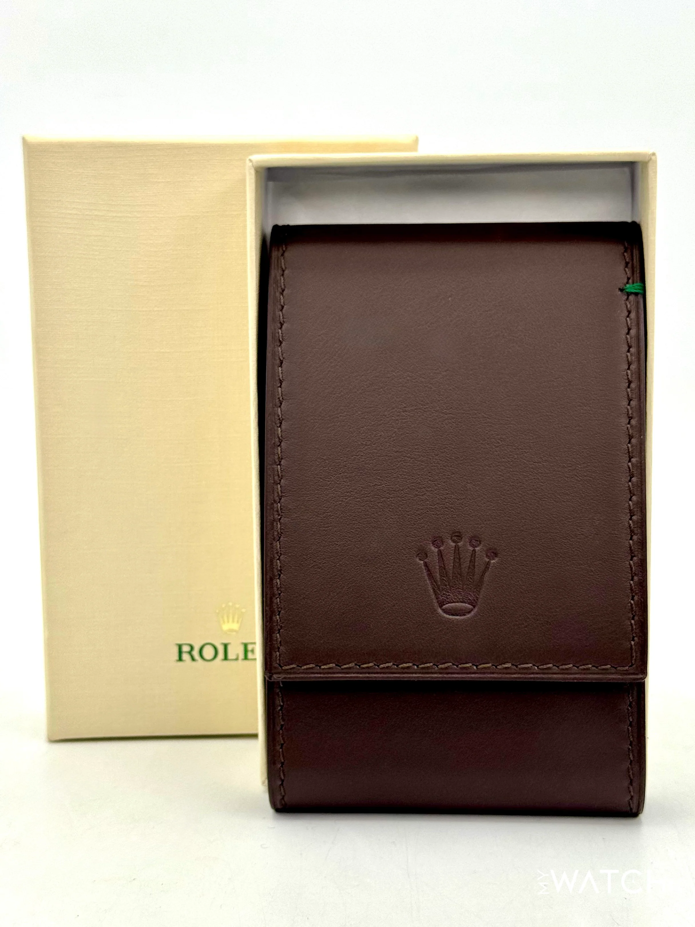 Rolex Leather Watch Travel Pouch - Image 3