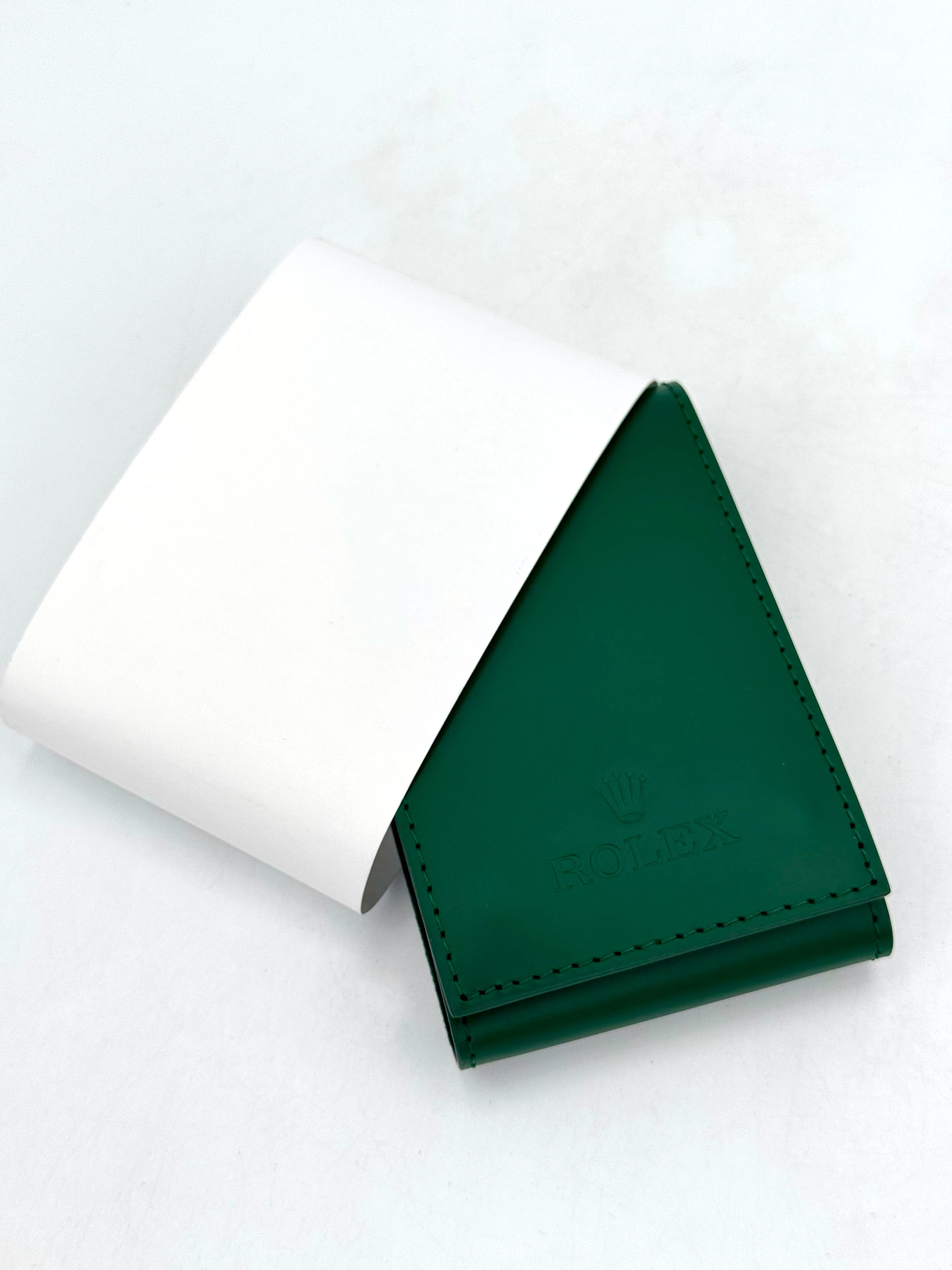 Rolex Leather Watch Travel Pouch - Image 3