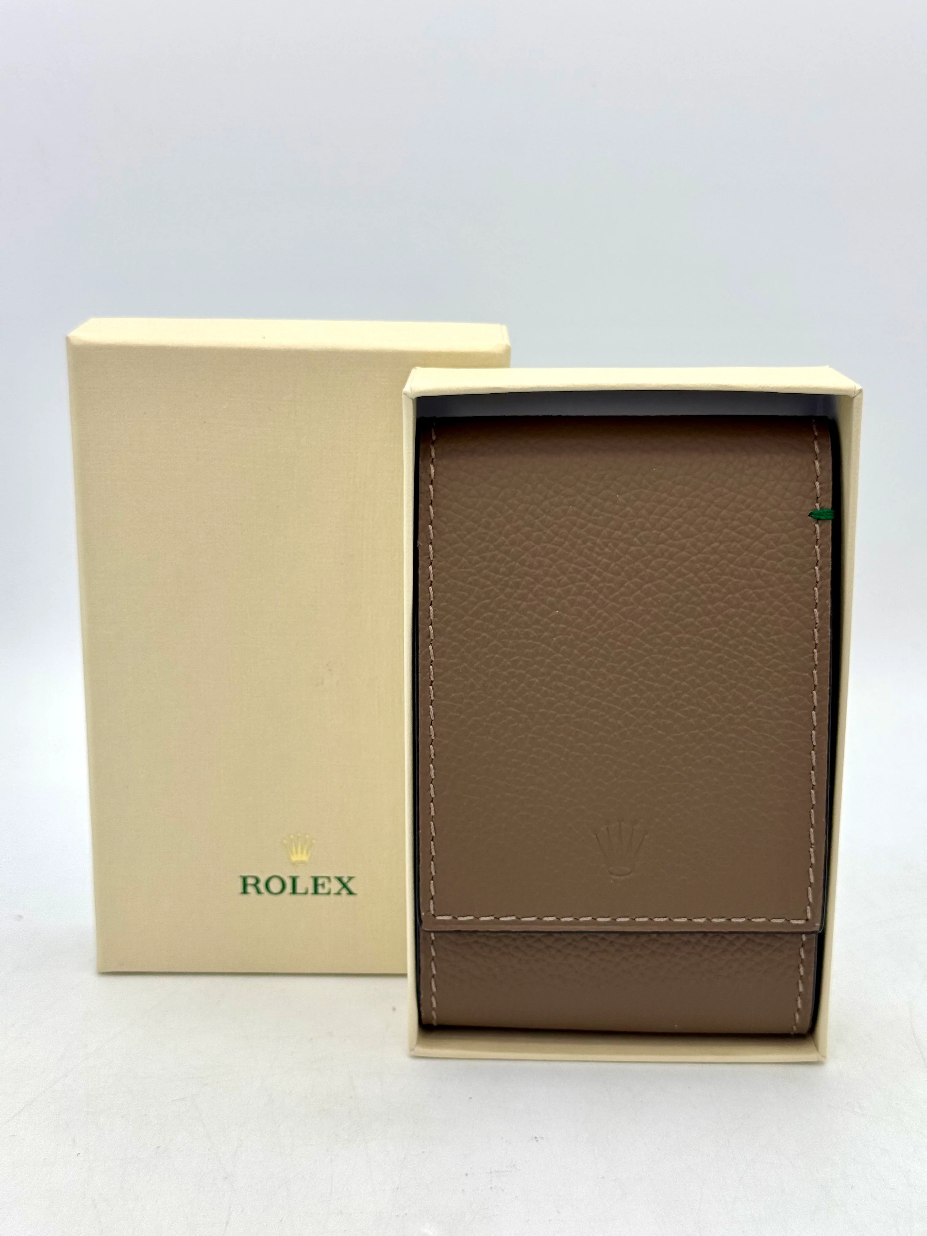 Rolex Leather Watch Travel Pouch - Image 3