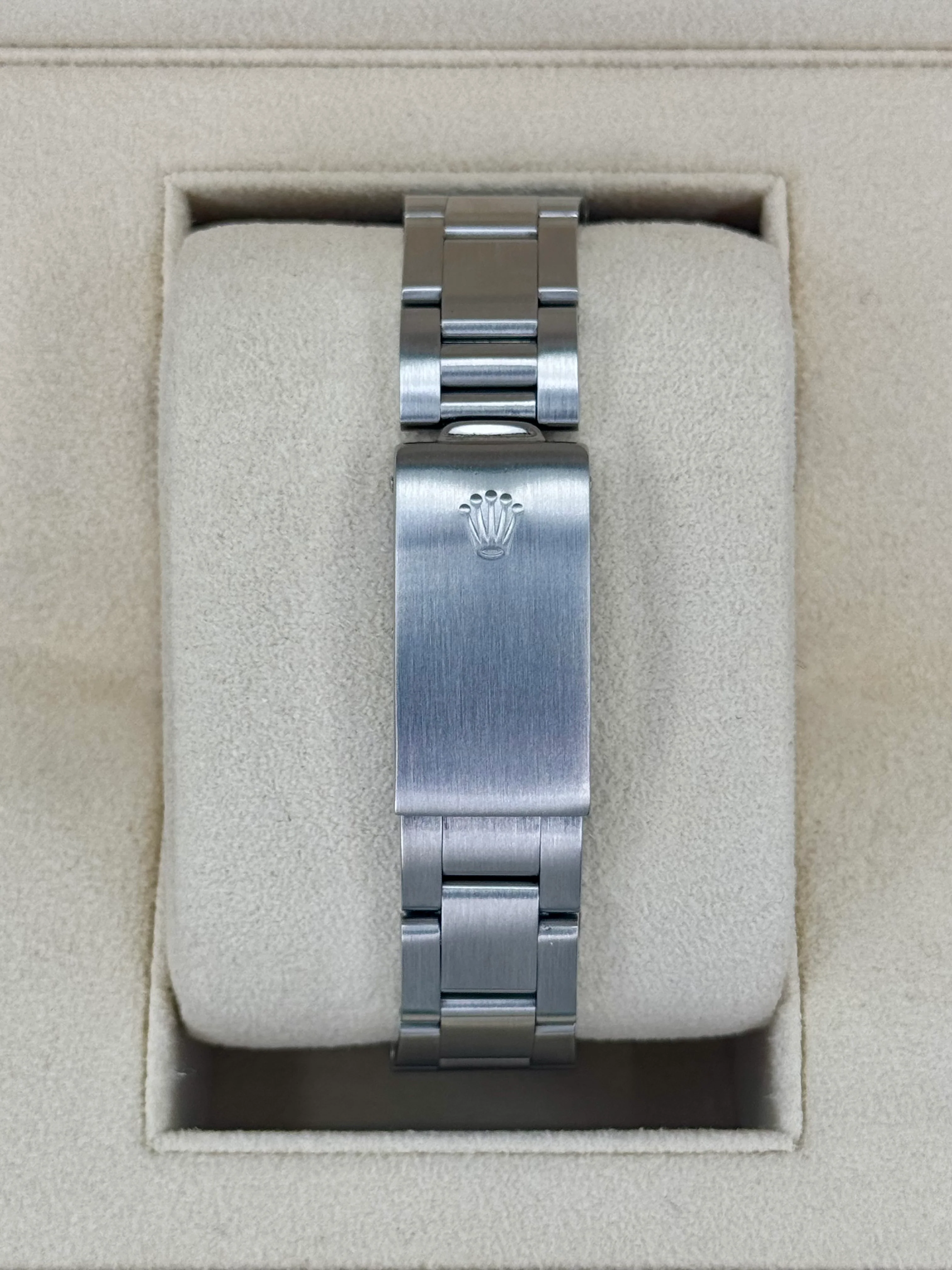 Rolex Oyster Date 34mm 6694 Stainless Steel Silver Dial - Image 2