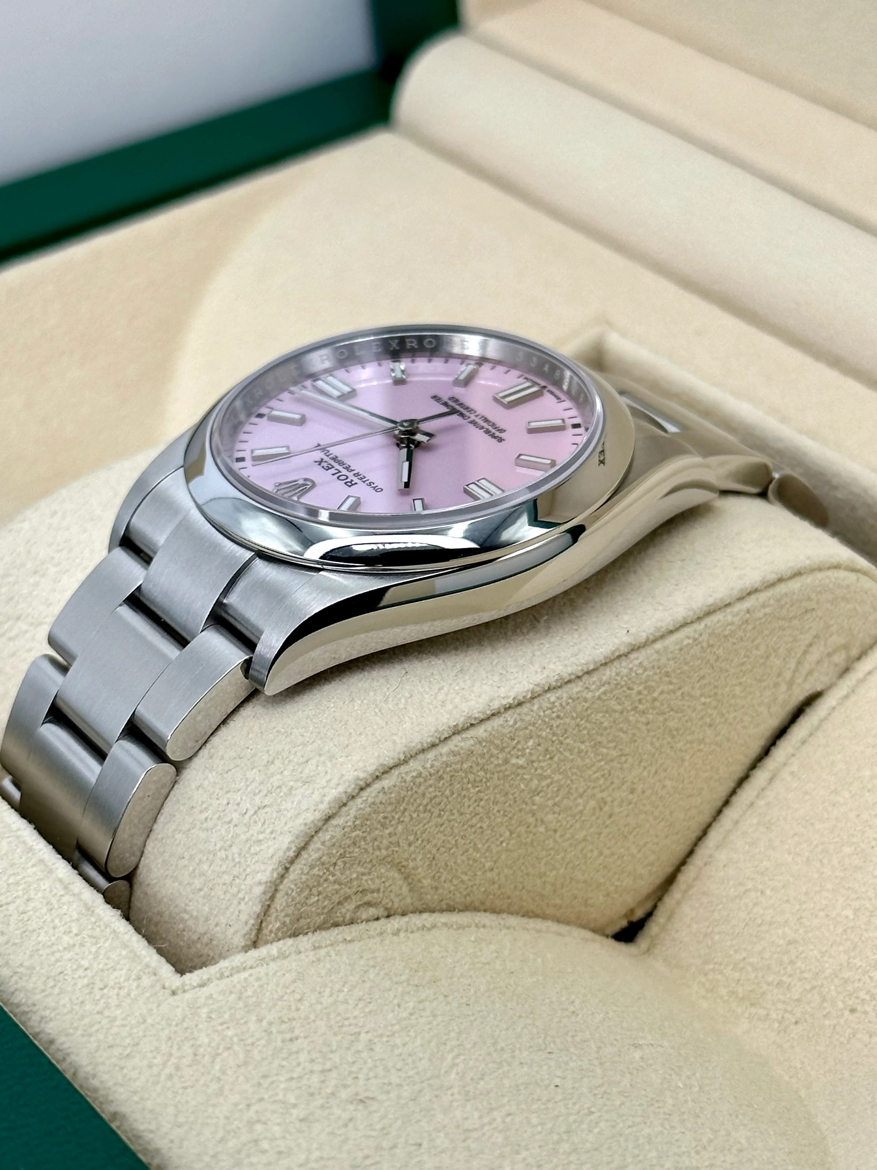 NEW 2025 Rolex Oyster Perpetual 36mm 126000 Candy Pink Dial - Image 7