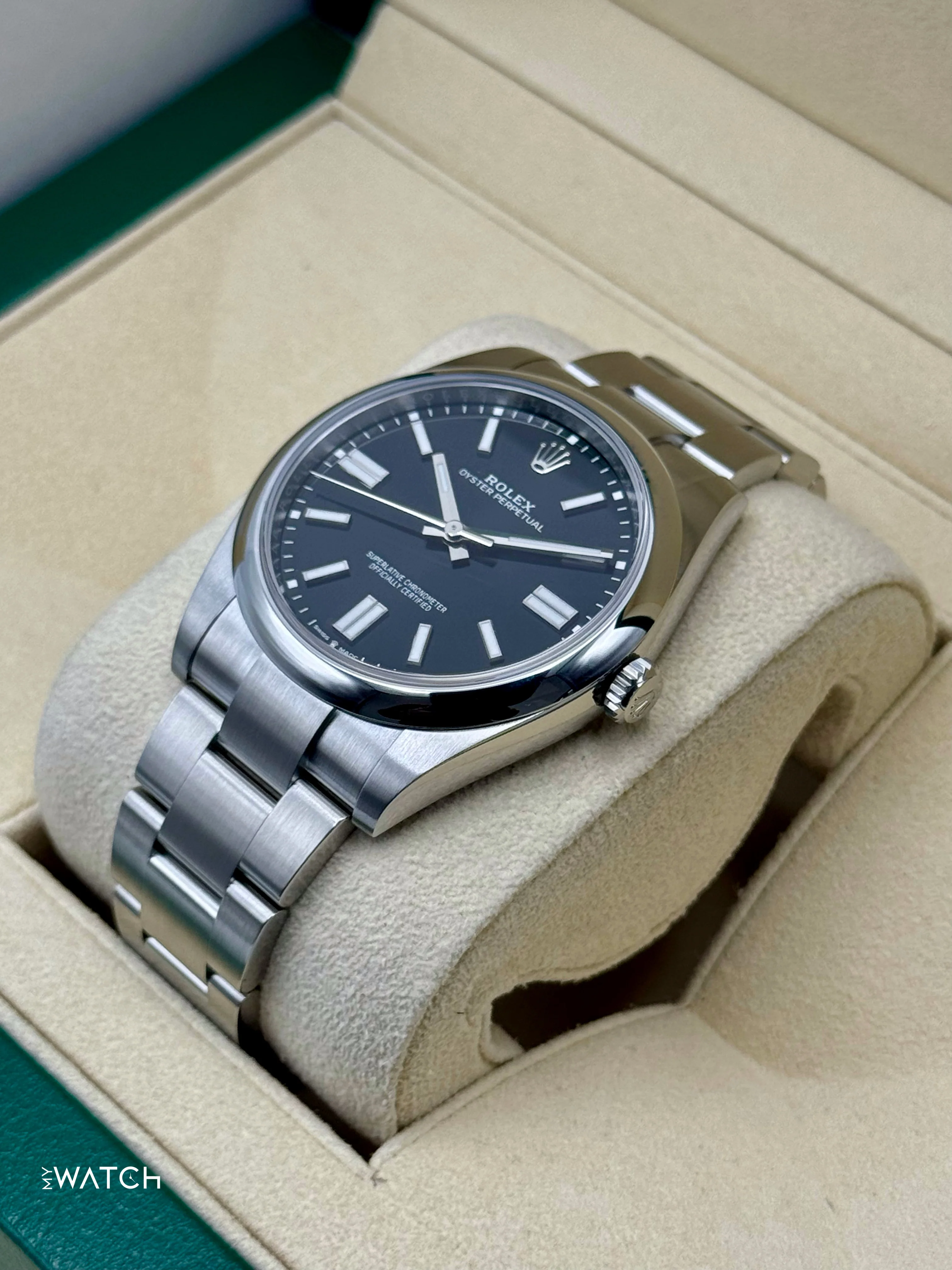 NEW 2025 Rolex Oyster Perpetual 41mm 124300 Black Dial - Image 5