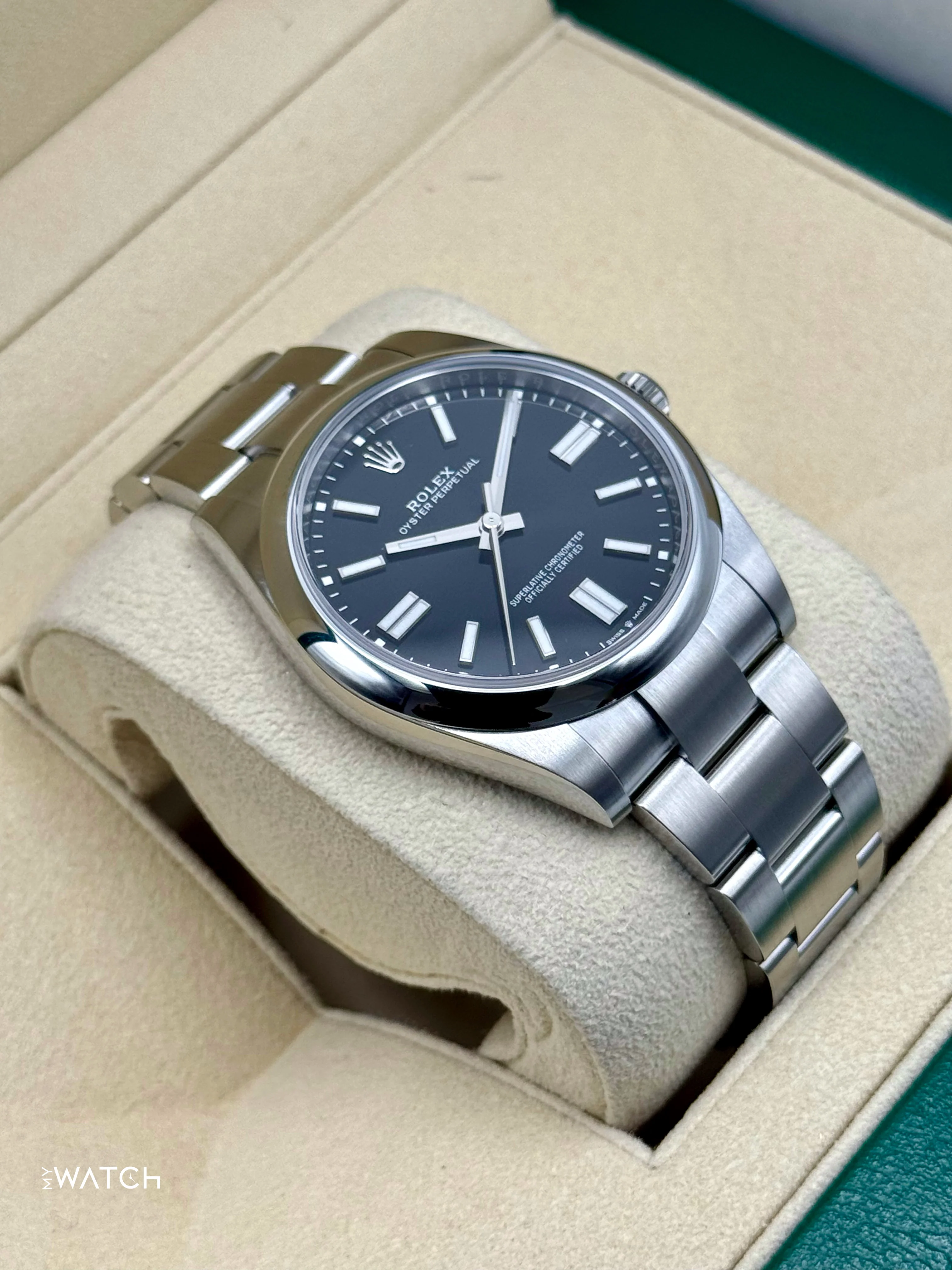 NEW 2025 Rolex Oyster Perpetual 41mm 124300 Black Dial - Image 6