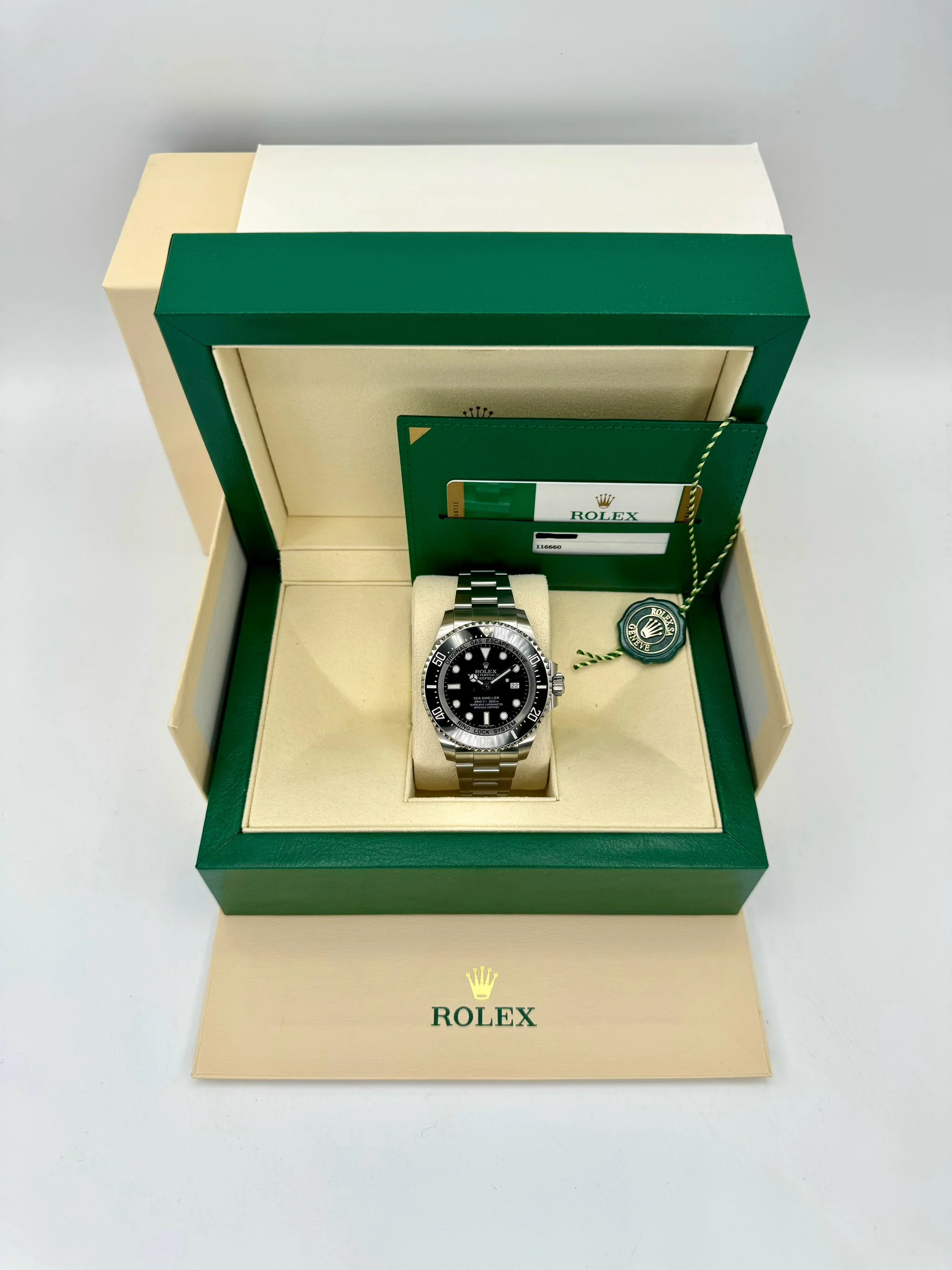 2016 Rolex Deepsea 44mm 116660 Stainless Steel Black Dial - Image 12