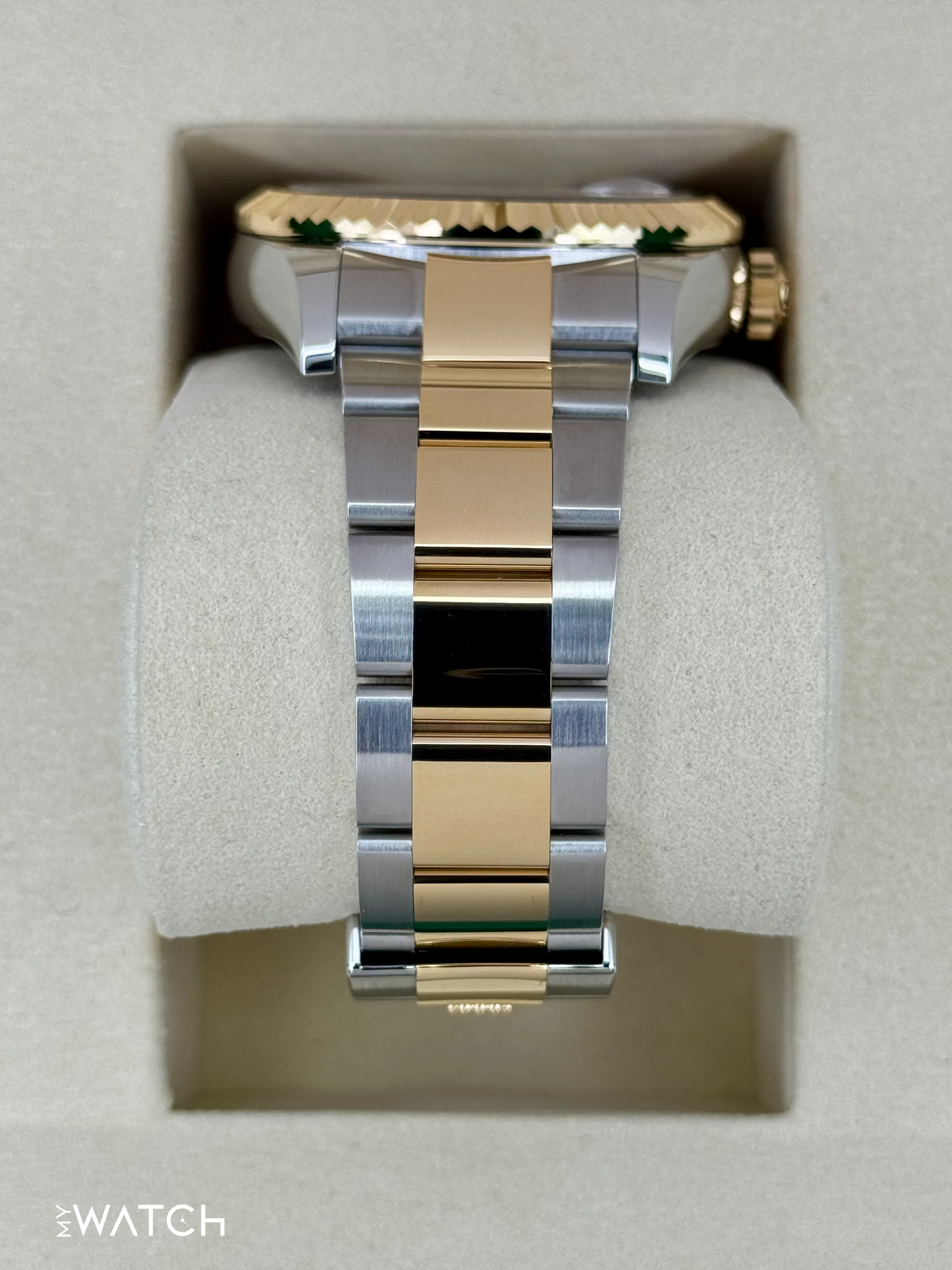 NEW 2025 Rolex Sky-Dweller 42mm 336933 Two-Tone Oyster White Dial - Image 3