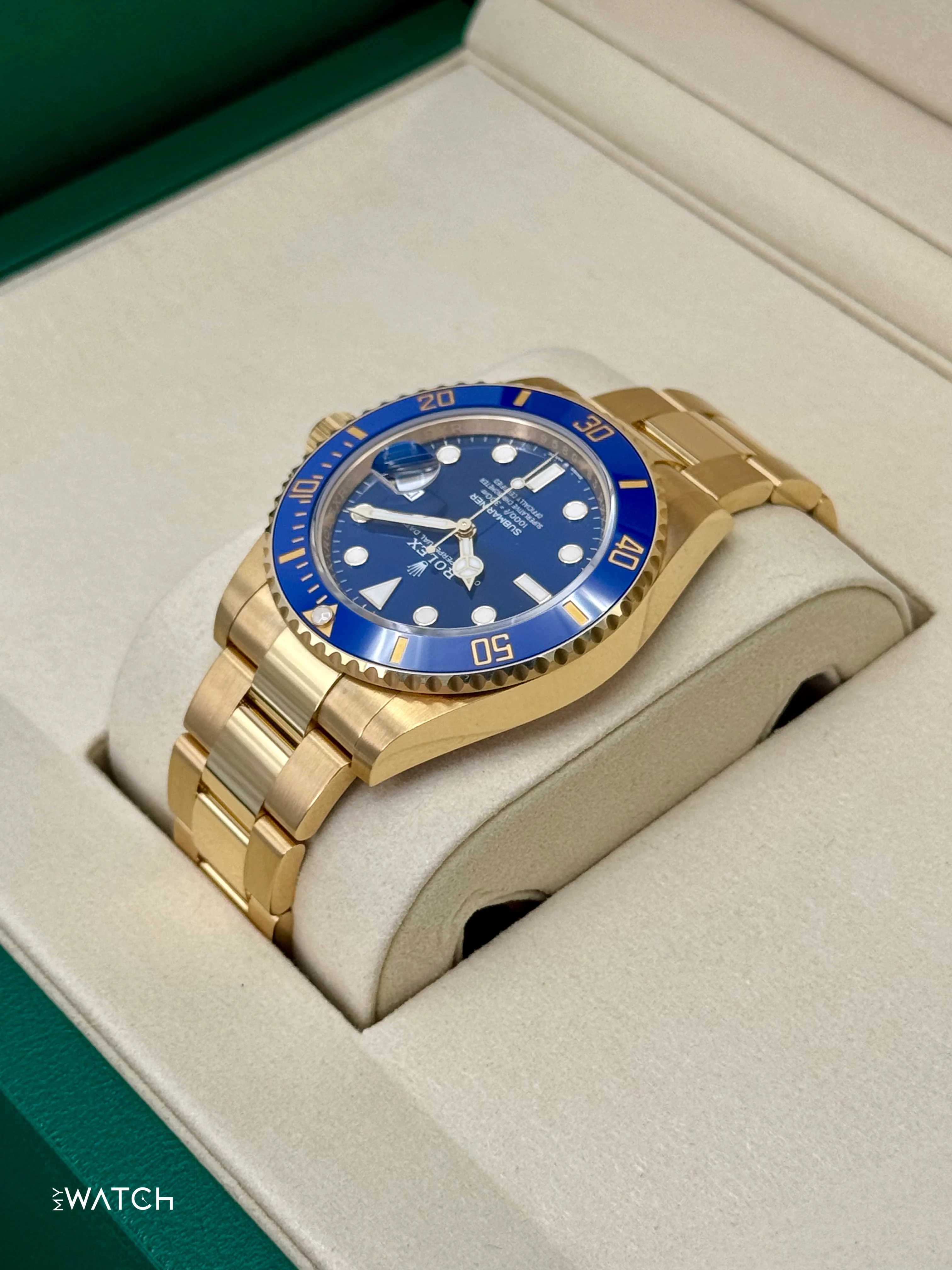 NEW 2025 Rolex Submariner "Bluesy" 41mm 126618LB Yellow Gold Blue Dial - Image 7