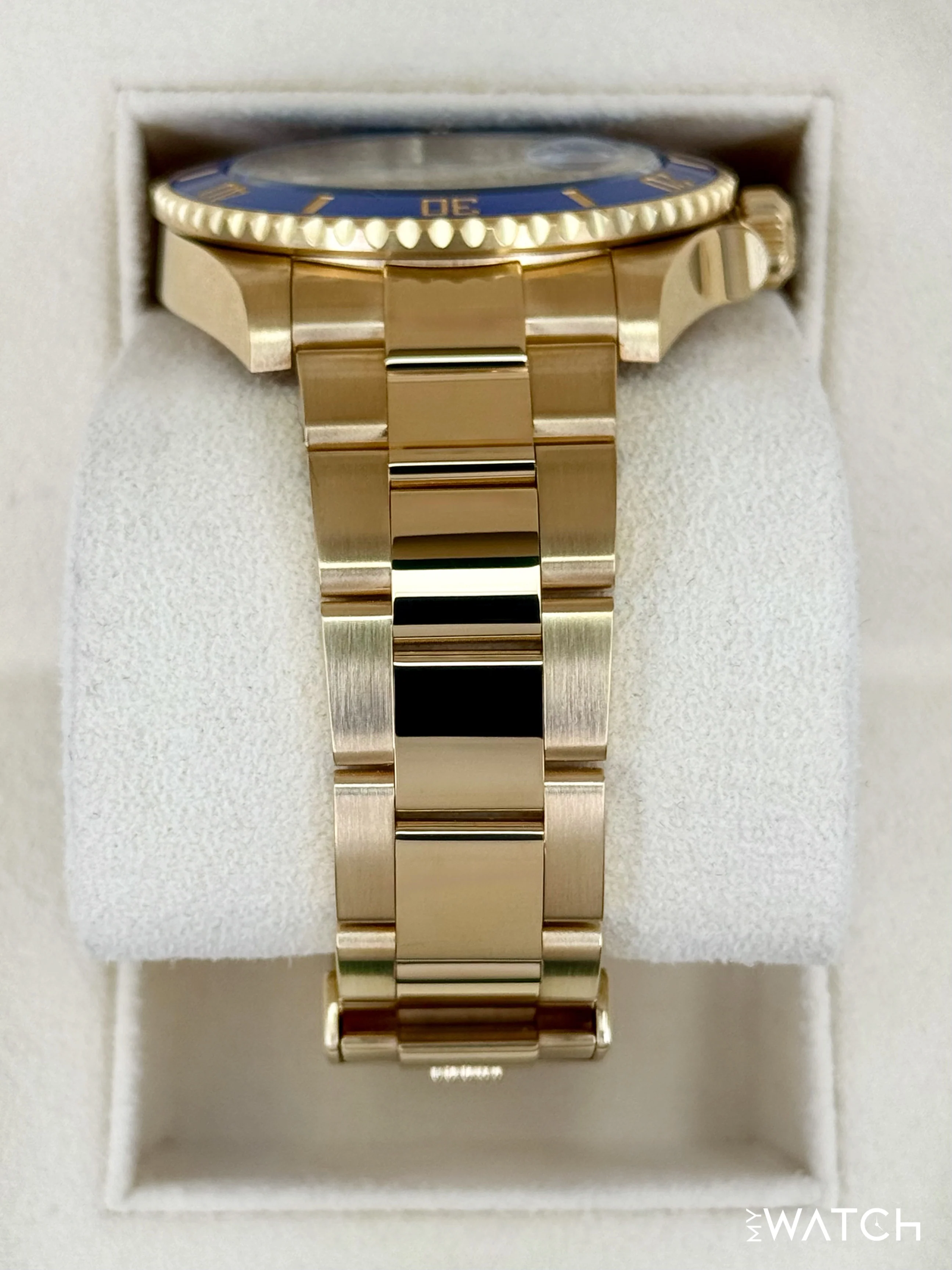 Rolex Submariner "Bluesy" 41mm 126618LB Yellow Gold Blue Dial - Image 3
