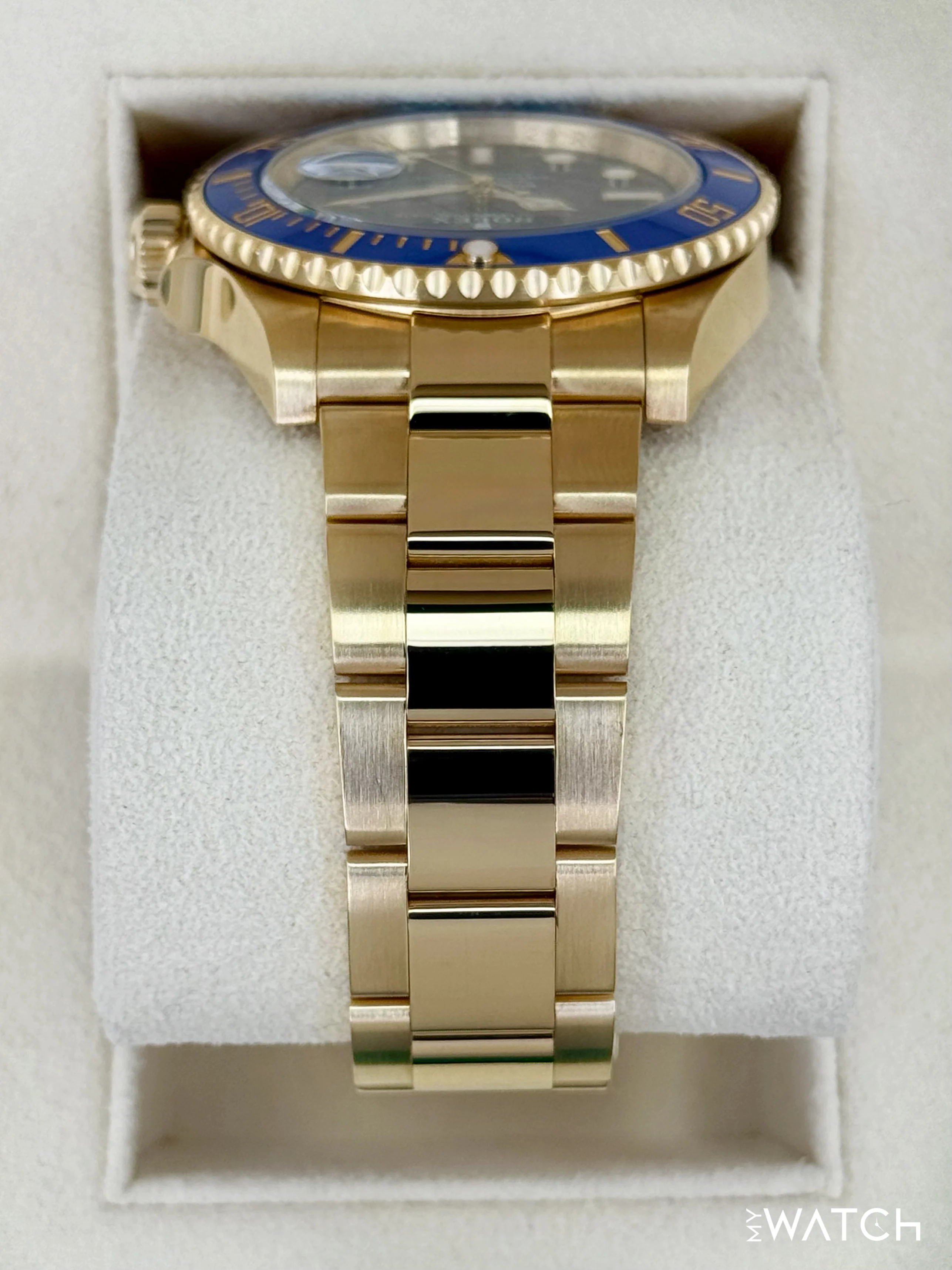Rolex Submariner "Bluesy" 41mm 126618LB Yellow Gold Blue Dial - Image 4