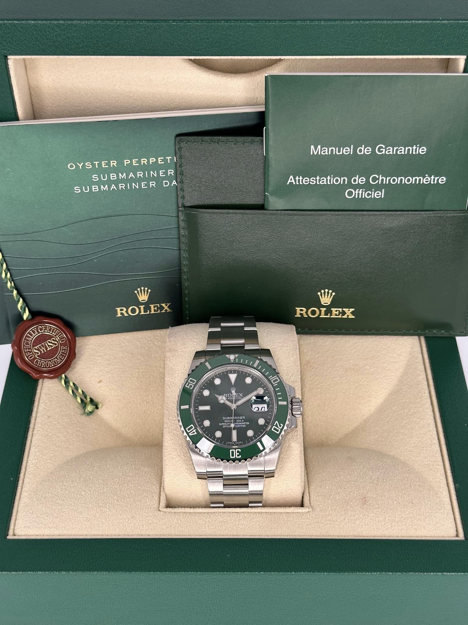 Rolex Submariner "Hulk" 40mm 116610LV Green Dial - Image 11