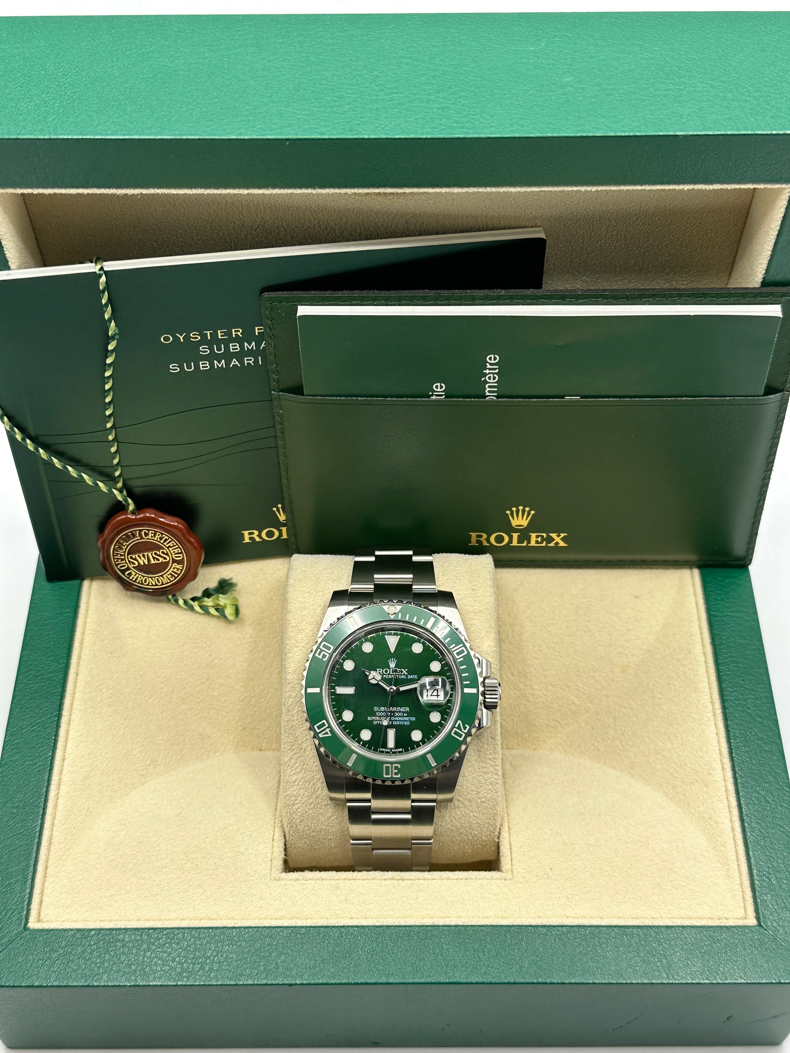 Rolex Submariner "Hulk" 40mm 116610LV Green Dial - Image 11
