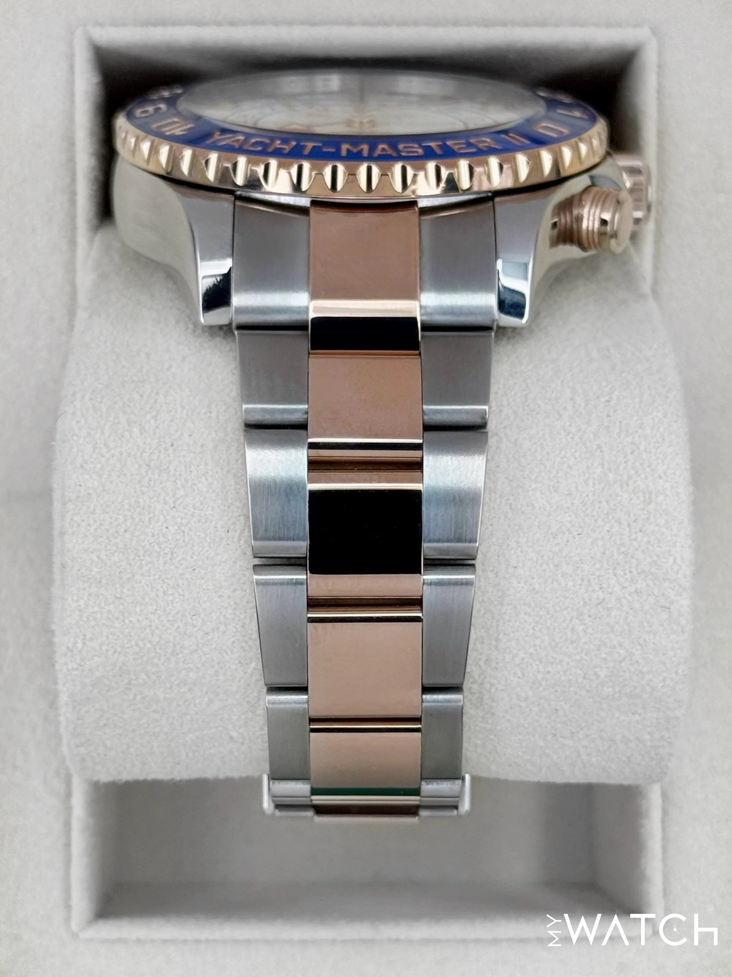 Rolex Yacht-Master II 44mm 116681 Two-Tone White Dial - Image 3