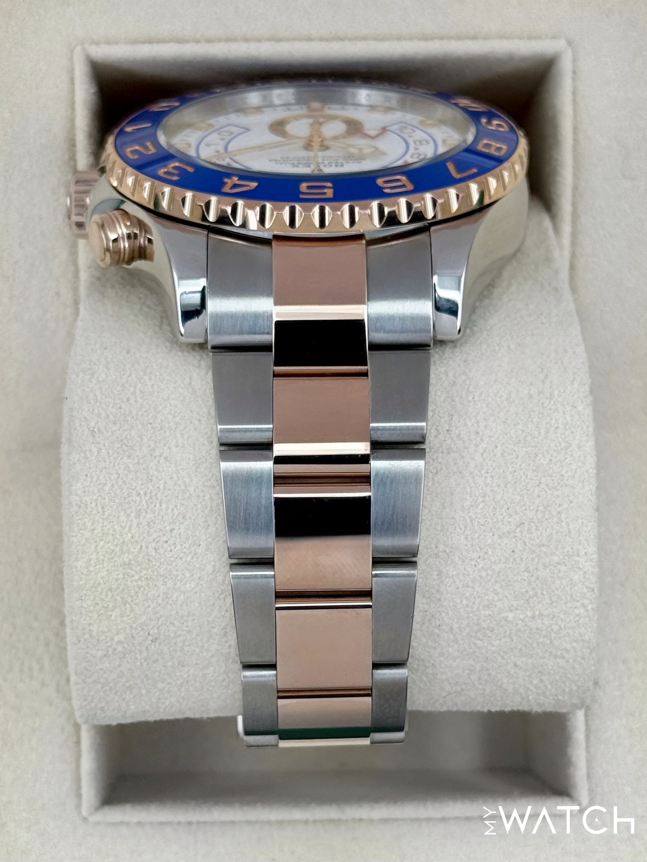 Rolex Yacht-Master II 44mm 116681 Two-Tone White Dial - Image 4