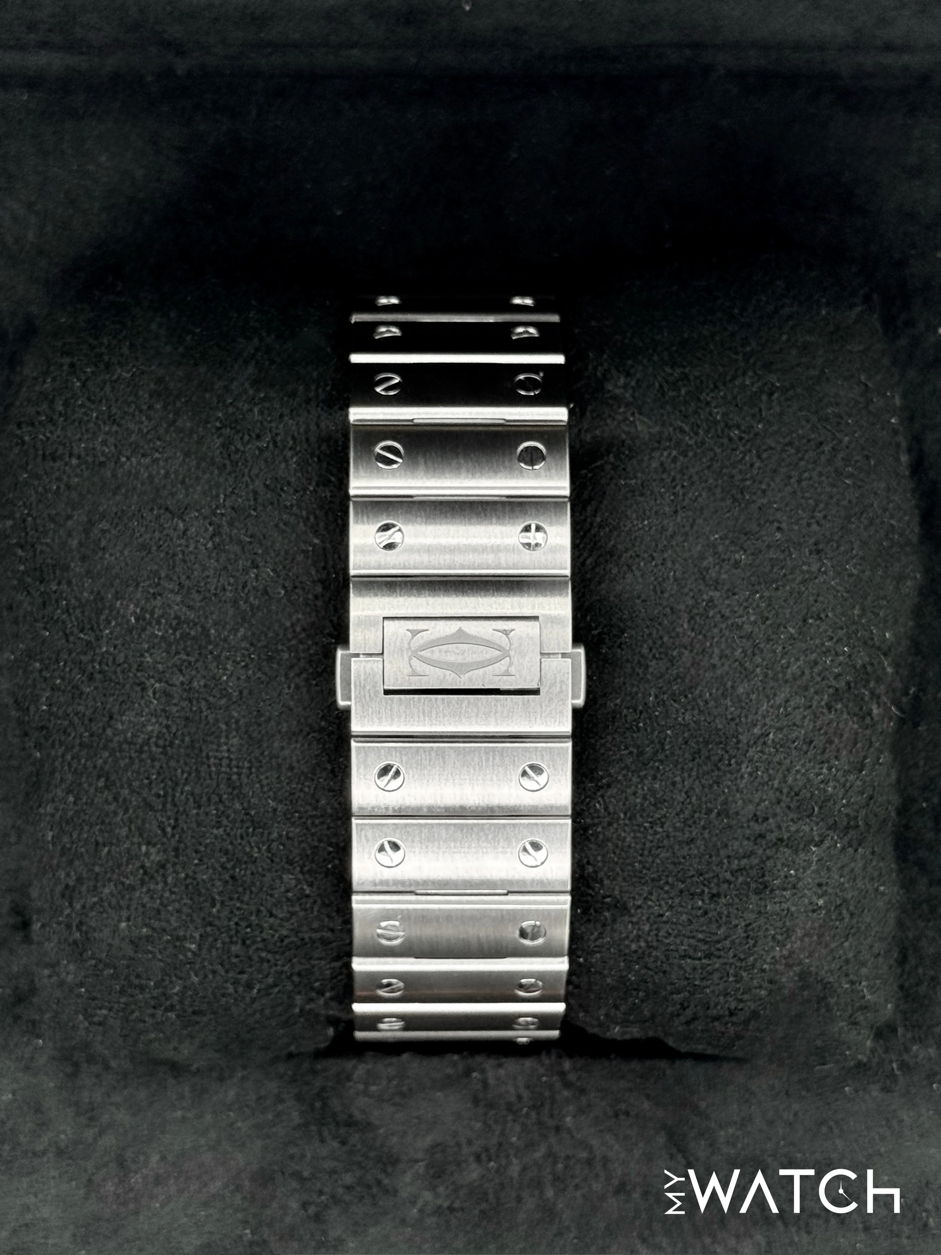 2021 Cartier Santos De Cartier 39.8mm WHSA0015 Stainless Steel Skeleton Dial - Image 2