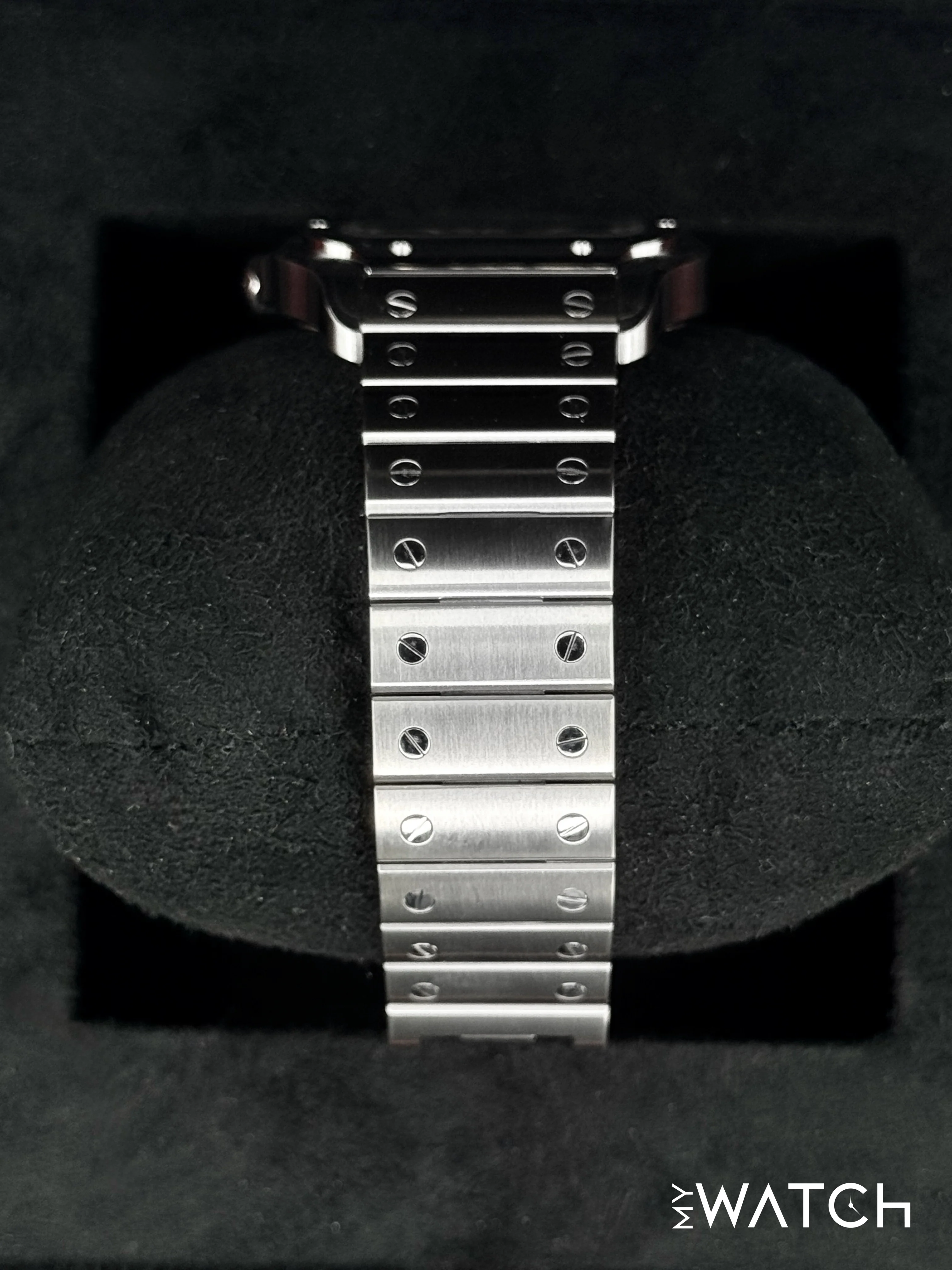 2021 Cartier Santos De Cartier 39.8mm WHSA0015 Stainless Steel Skeleton Dial - Image 4