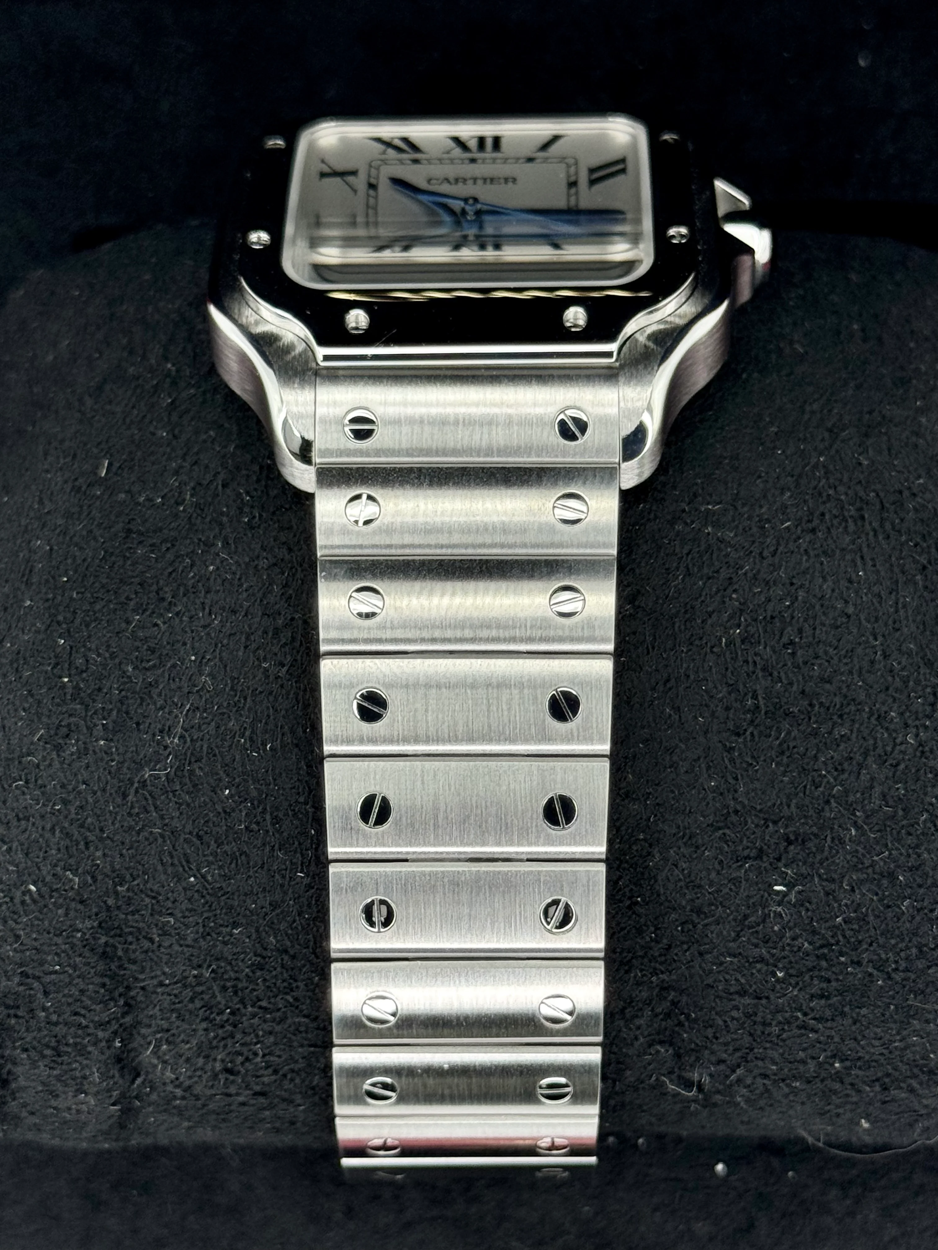 Santos De Cartier 39.8mm WSSA0018 Stainless Steel White Dial - Image 3