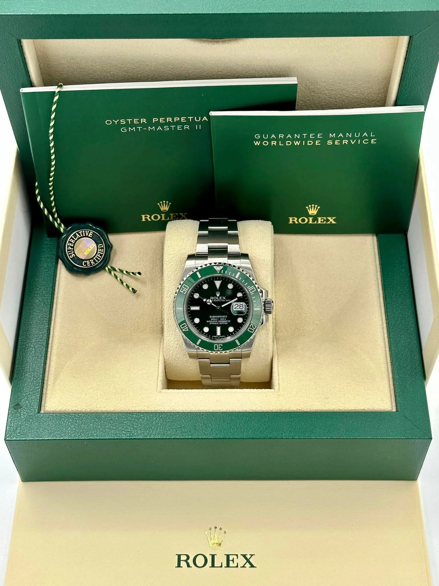 Rolex Submariner "Hulk" 40mm 116610LV Green Dial - Image 11