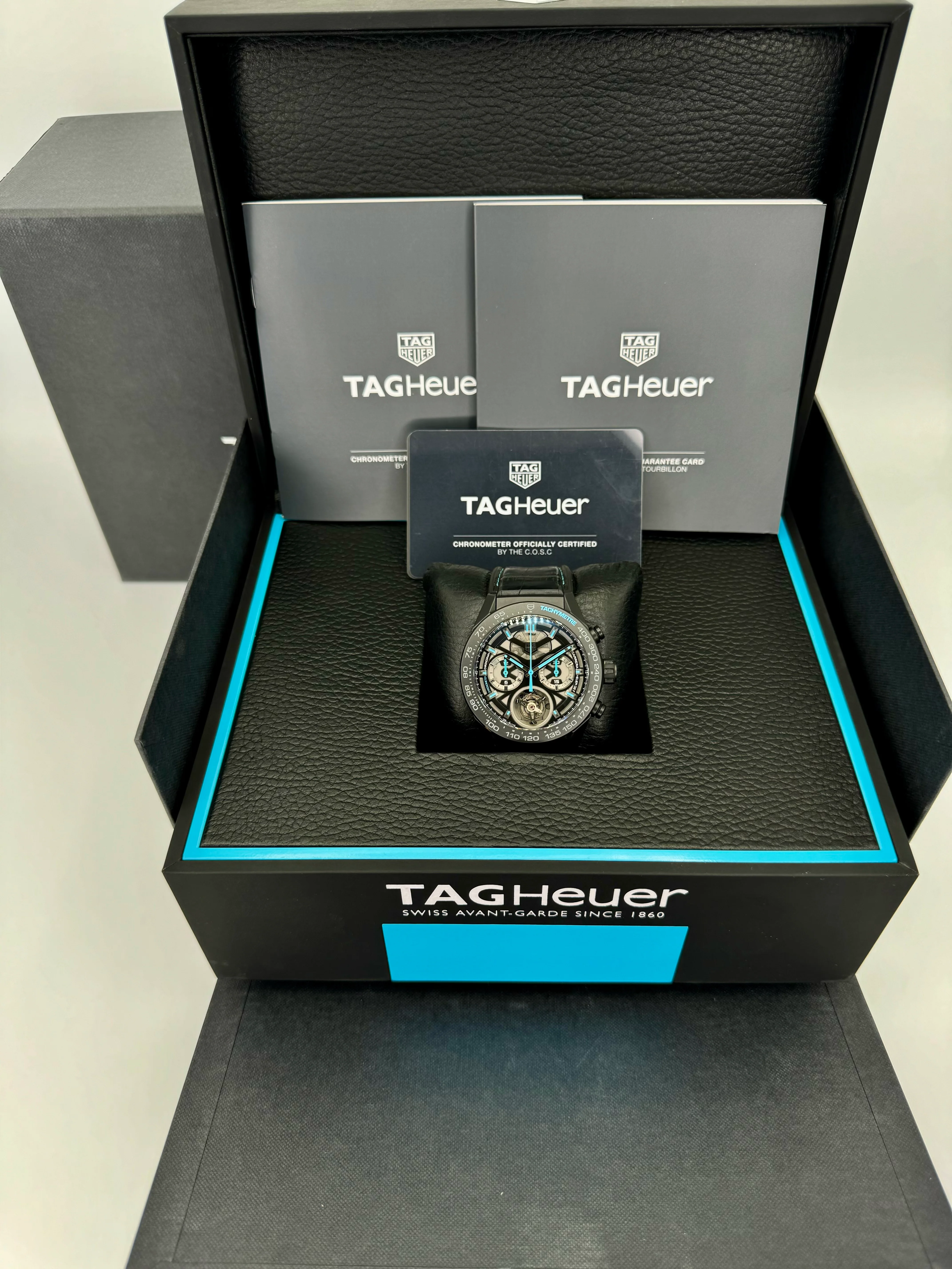 TAG Heuer Carrera Tourbillon Chronograph 45mm CAR5A97 Limited Edition - Image 11