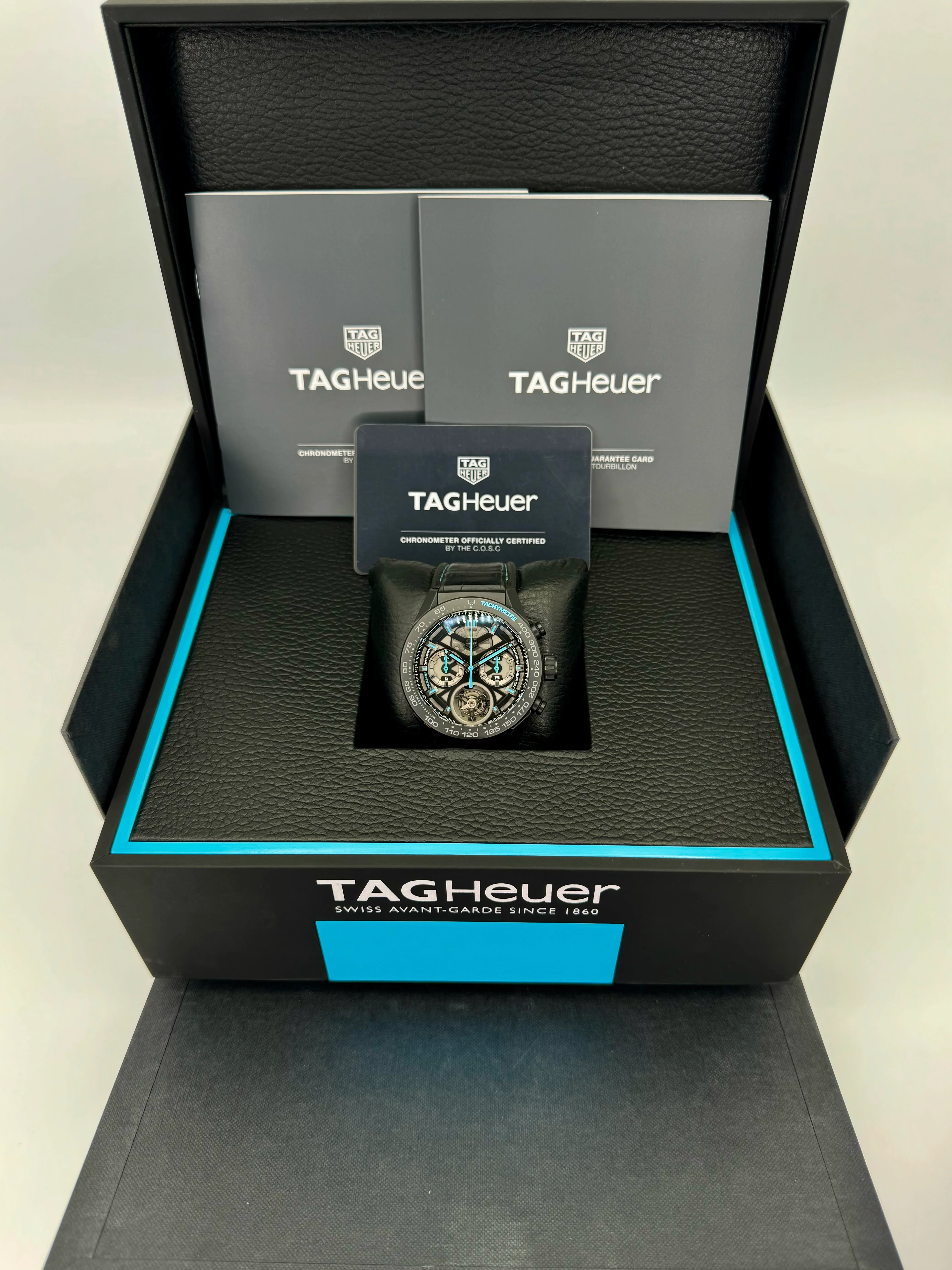 TAG Heuer Carrera Tourbillon Chronograph 45mm CAR5A97 Limited Edition - Image 12