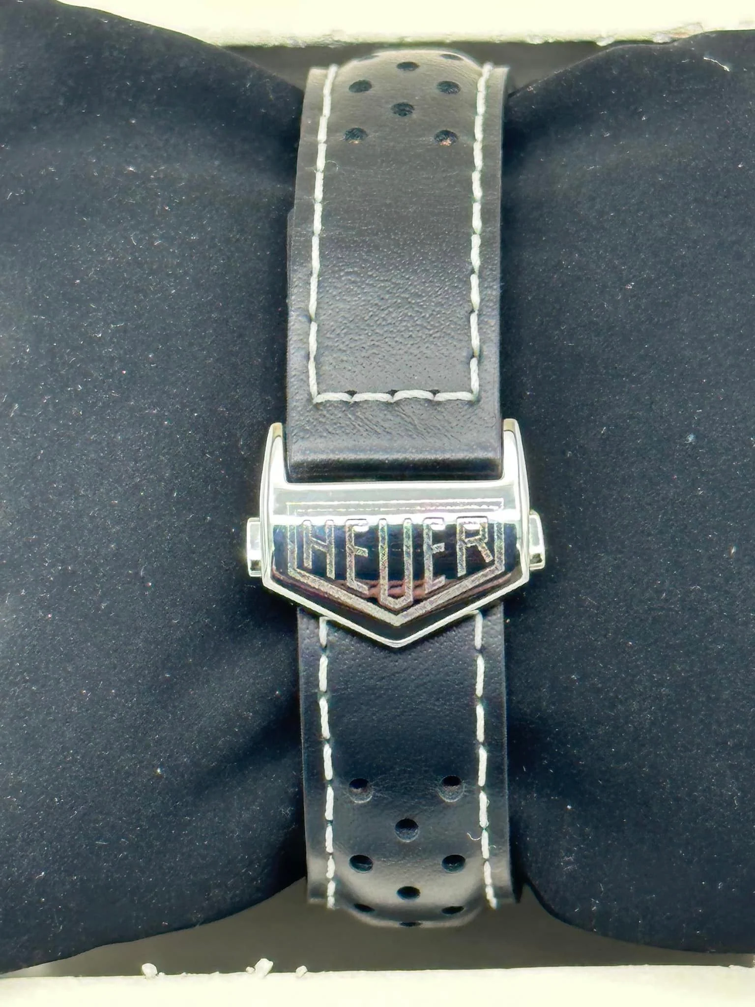 Tag Heuer Monza CR2110 Re-Edition Chronograph Black Dial - Image 2