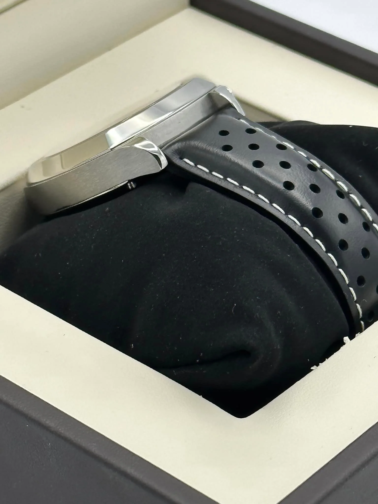 Tag Heuer Monza CR2110 Re-Edition Chronograph Black Dial - Image 8
