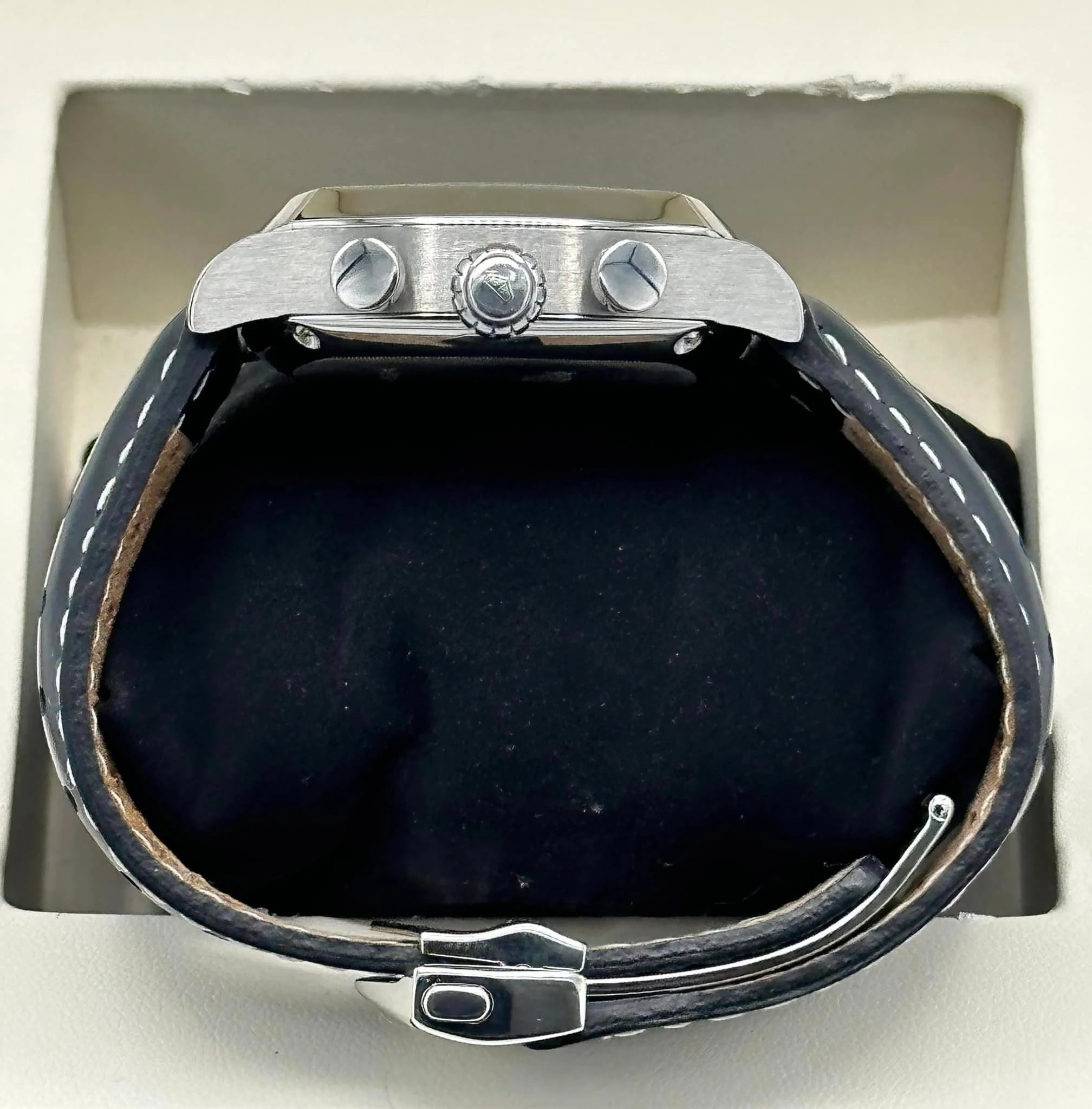 Tag Heuer Monza CR2110 Re-Edition Chronograph Black Dial - Image 9