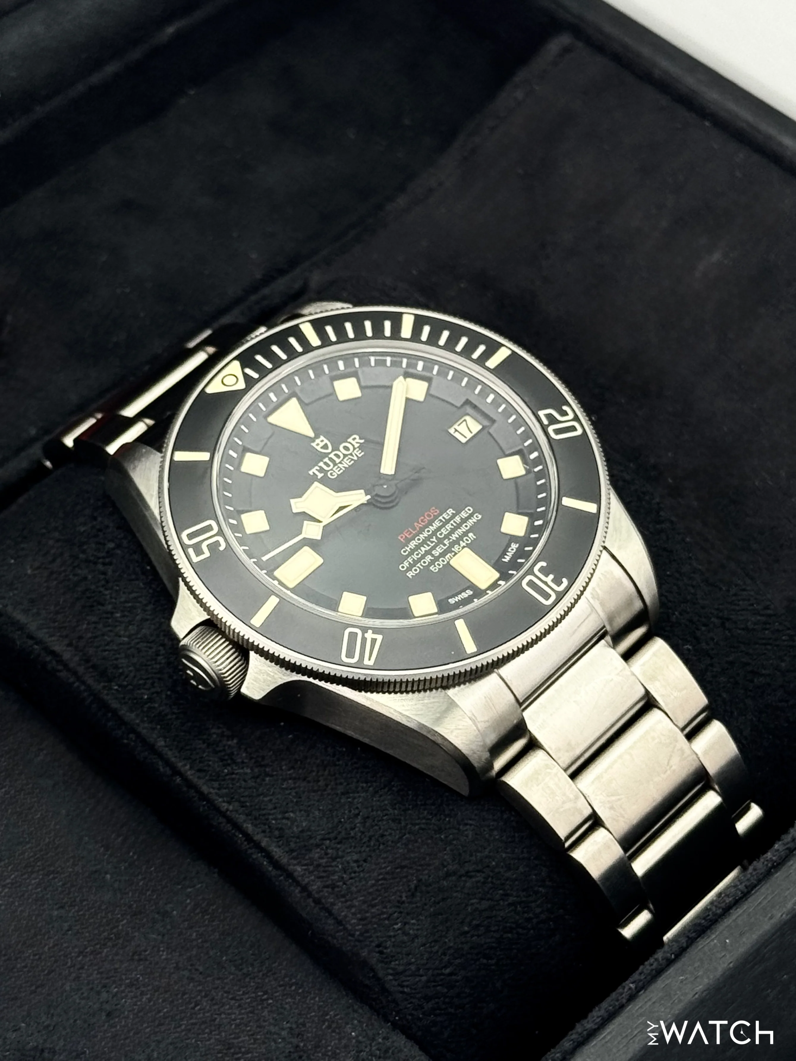 Tudor Pelagos LHD 42mm 25610TNL Titanium Black Dial - Image 5
