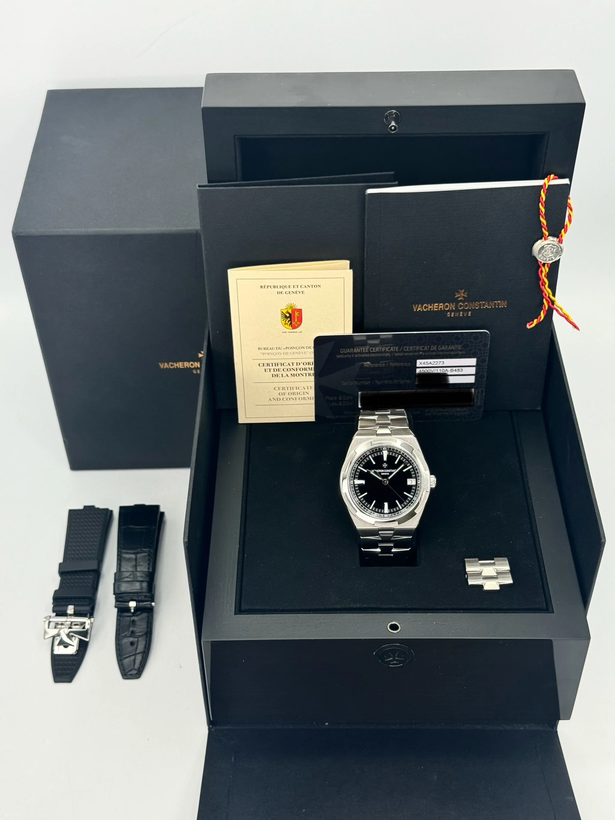 2021 Vacheron Constantin Overseas 41mm 4500V Stainless Black Dial - Image 10